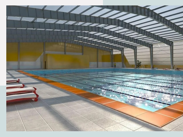 Строительство крытых бассейнов в Дюртюли