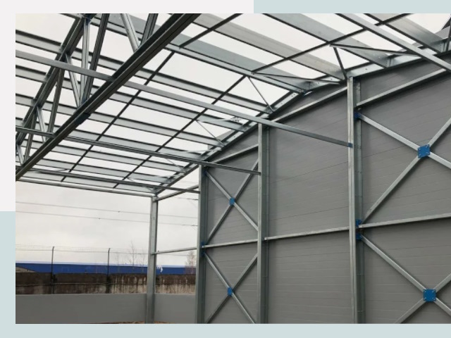 Каркасные ангары от СтальСтрой-Дюр по цене от 626 руб.