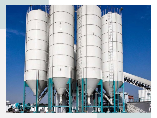 Строительство цементных силосов в Дюртюли