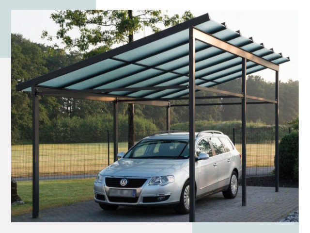 Навесы для автомобилей в Дюртюли
