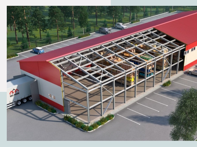 Проектирование ангаров в Дюртюли от 626 руб.