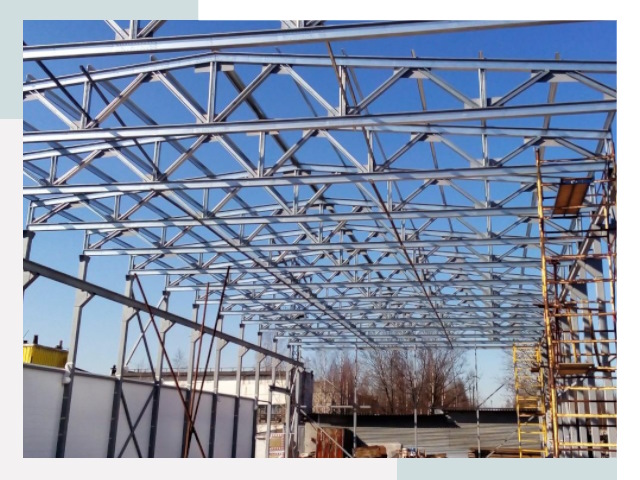 Металлокаркасы для складов в Дюртюли